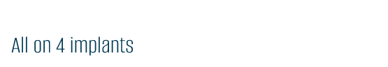 All on 4. Dental implants placement and prosthetics